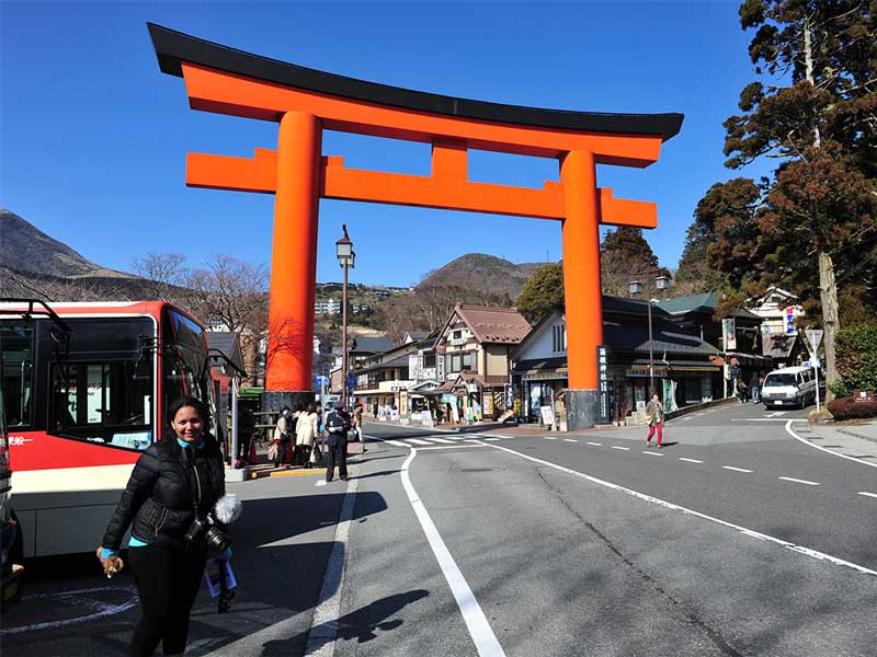 Hakone Mega Torii Gates