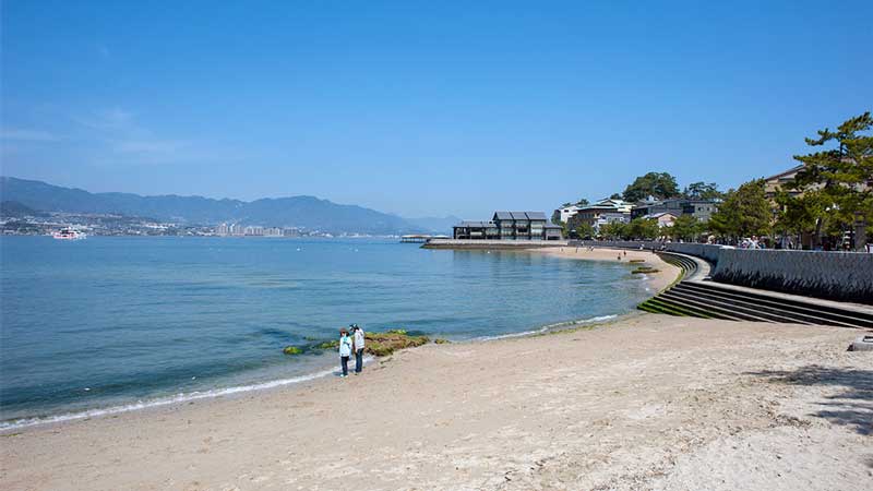 Miyajima beach