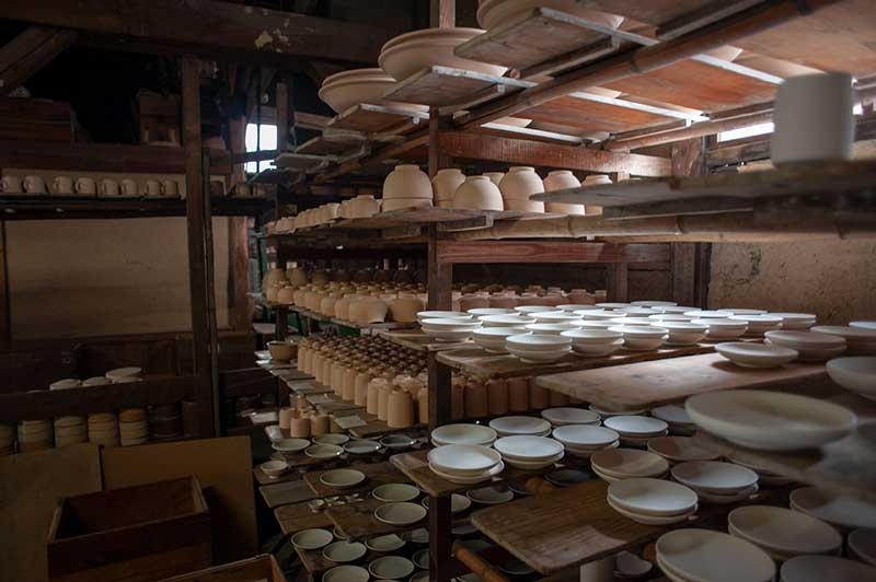 Pottery making in Kanazawa