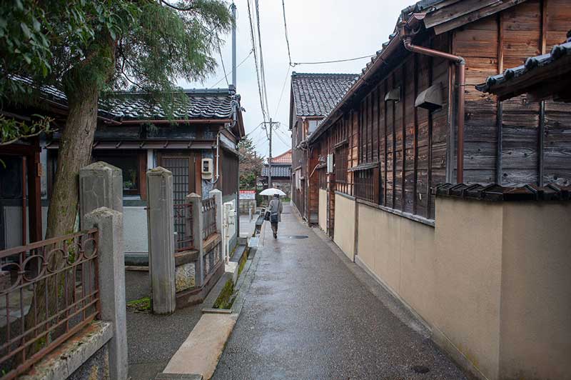 A side street in Kanazawa