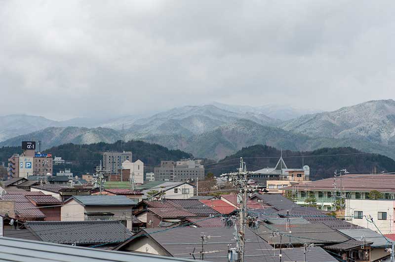 Takayama on a cold day