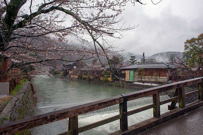 Togetsu bridge in Arashiyama